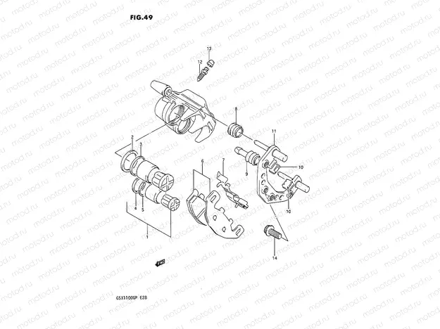 49 - FRONT CALIPER