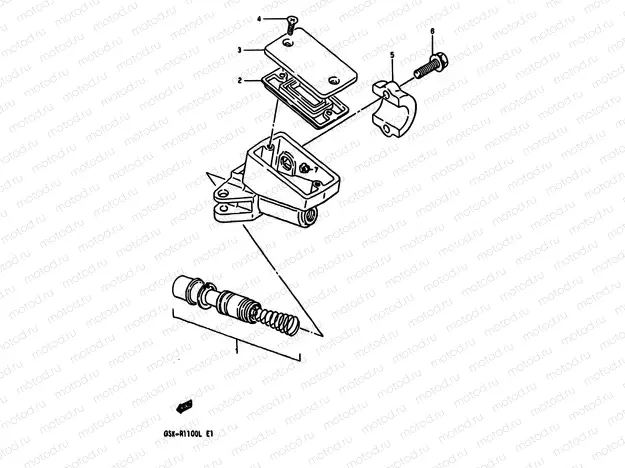 49 - FRONT MASTER CYLINDER