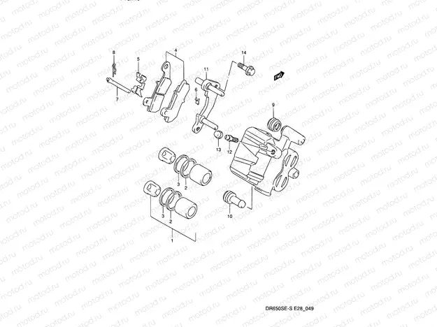 49 - REAR CALIPER