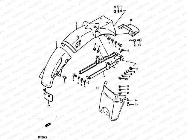 49 - REAR FENDER