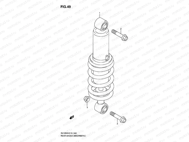 49 - REAR SHOCK ABSORBER