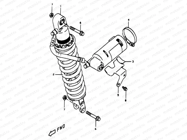 49 - REAR SHOCK ABSORBER