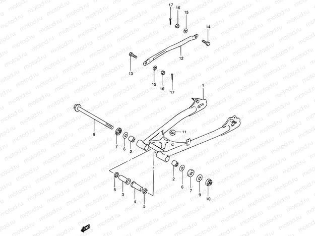 49 - REAR SWINGING ARM