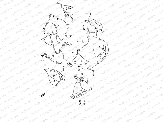 49 - UNDER COWL INSTALLATION PARTS