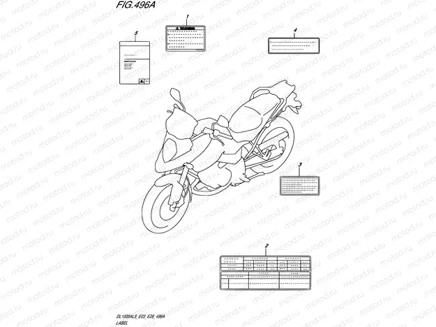 496A - LABEL (DL1000AL5 E03)
