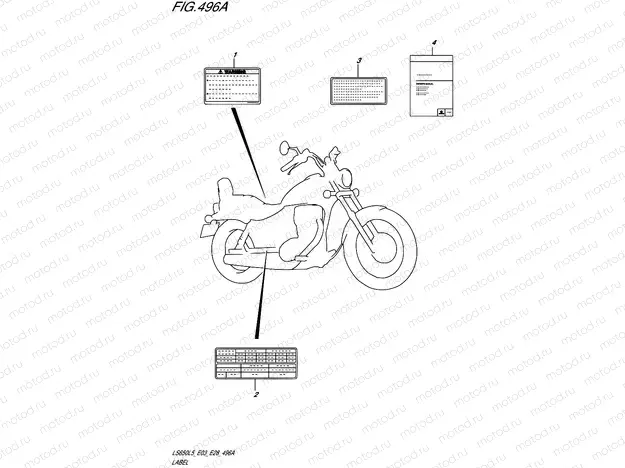 496A - LABEL (LS650L5 E03)