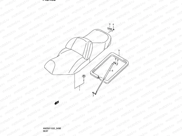 49B - SEAT (AN250K1/AN250K2)