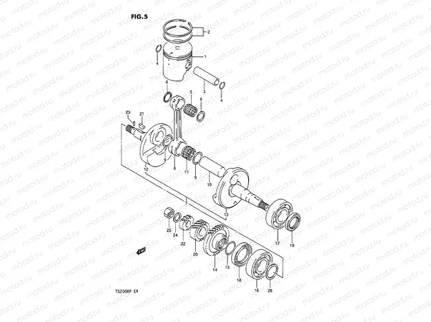 5 - CRANK SHAFT