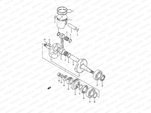 5 - CRANK SHAFT