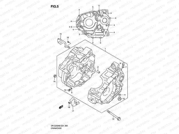 5 - CRANKCASE