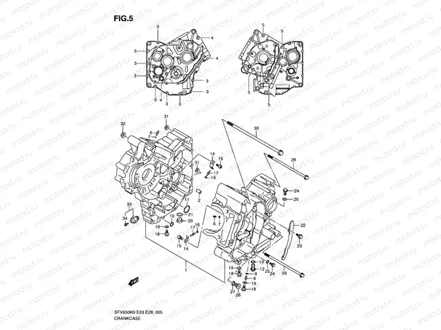 5 - CRANKCASE