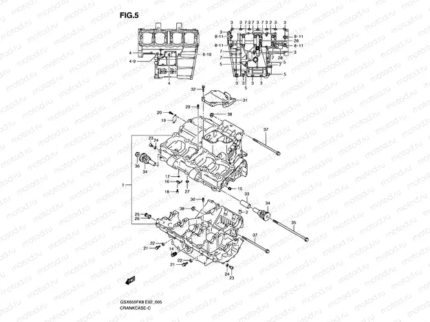 5 - CRANKCASE