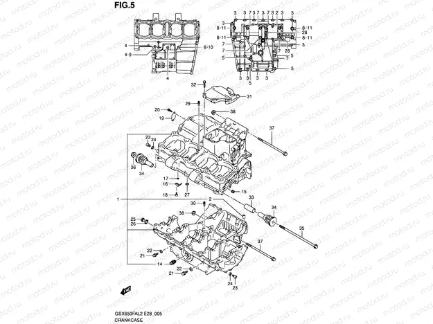 5 - CRANKCASE