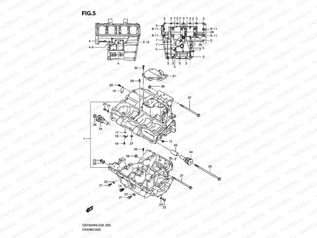 5 - CRANKCASE