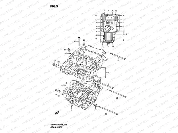 5 - CRANKCASE