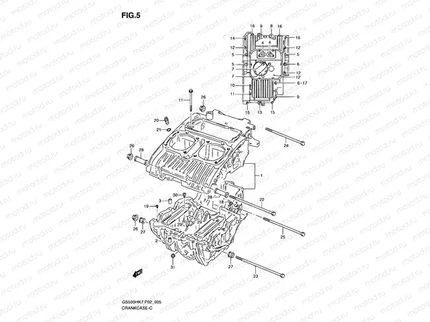 5 - CRANKCASE