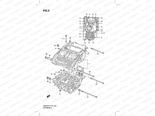 5 - CRANKCASE