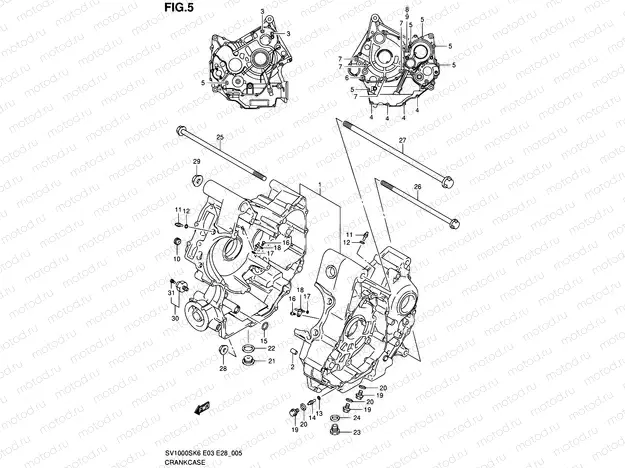 5 - CRANKCASE