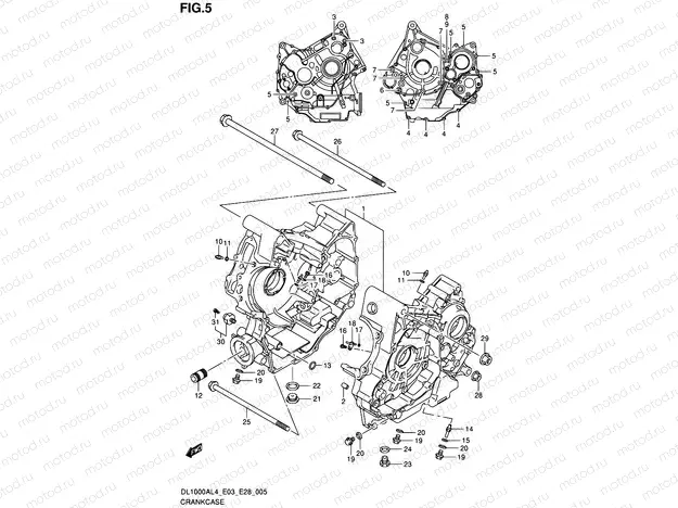 5 - CRANKCASE