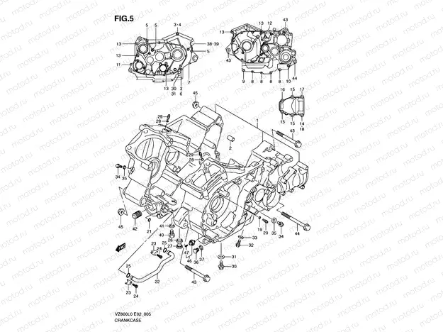 5 - CRANKCASE