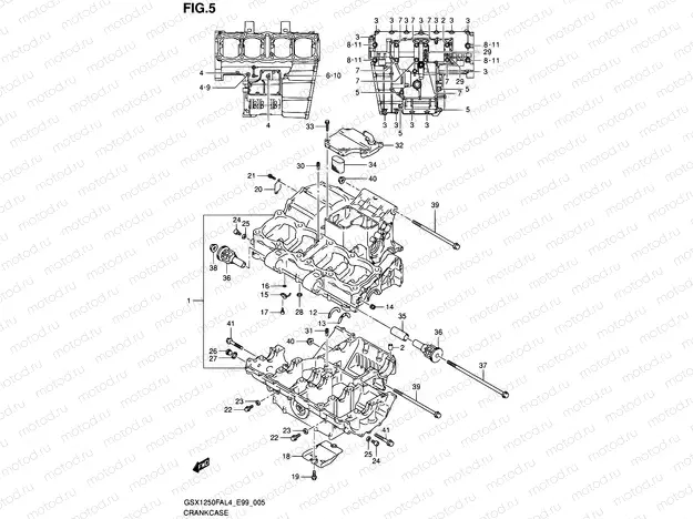 5 - CRANKCASE