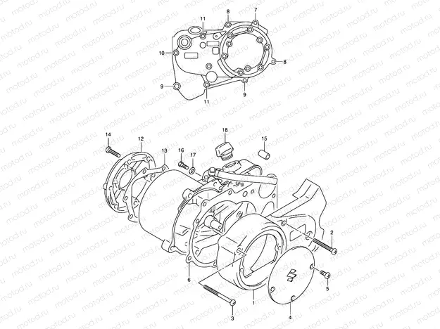 5 - CRANKCASE COVER