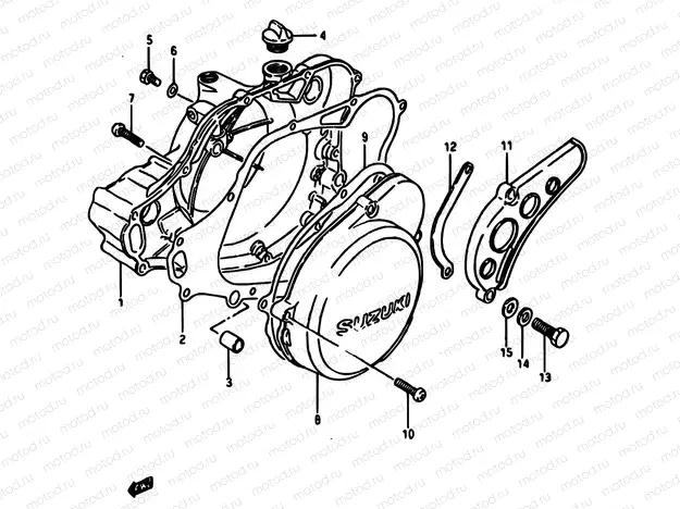 5 - CRANKCASE COVER