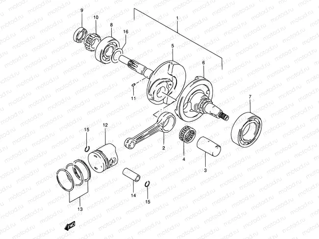 5 - CRANKSHAFT