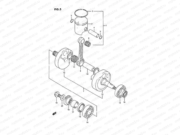 5 - CRANKSHAFT