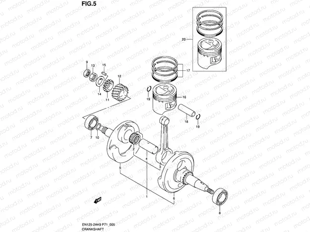 5 - CRANKSHAFT