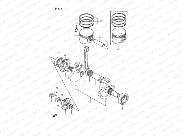 5 - CRANKSHAFT