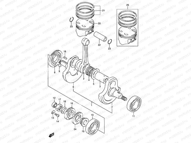 5 - CRANKSHAFT
