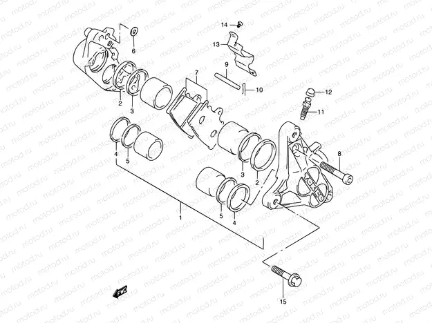 50 - FRONT CALIPER