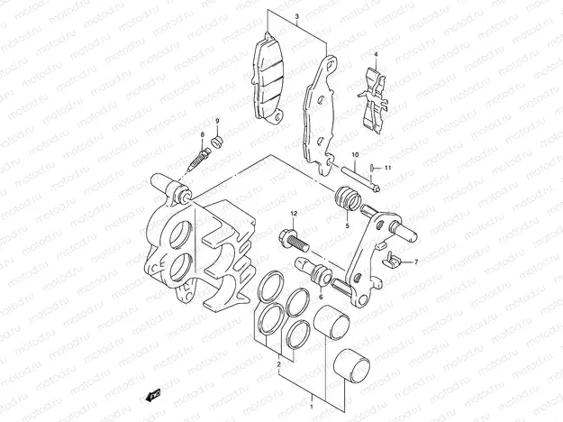 50 - FRONT CALIPER