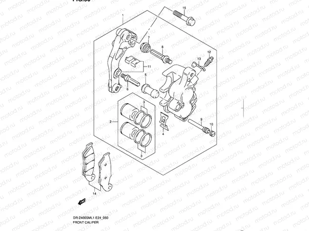 50 - FRONT CALIPER