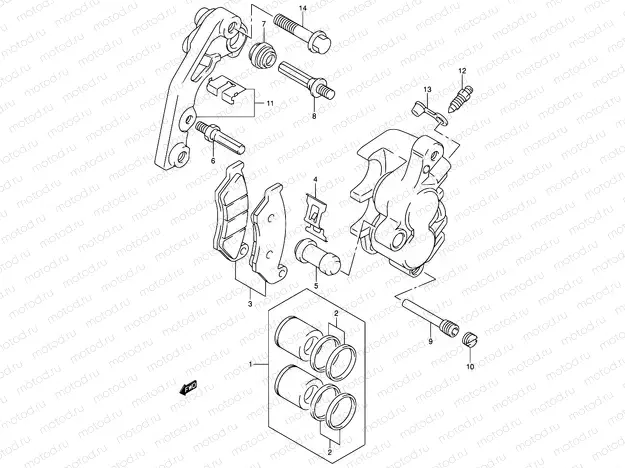 50 - FRONT CALIPER