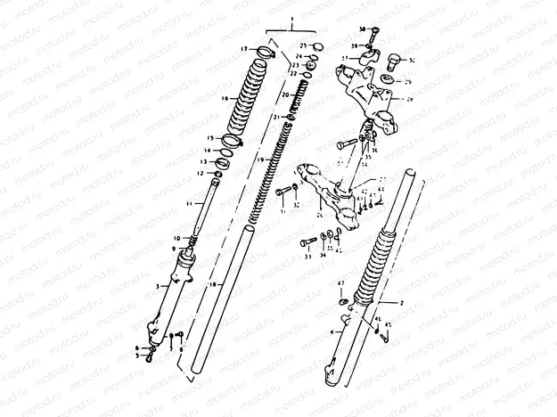 50 - FRONT FORK