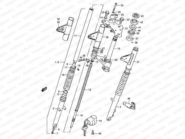 50 - FRONT FORK