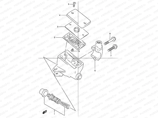 50 - FRONT MASTER CYLINDER