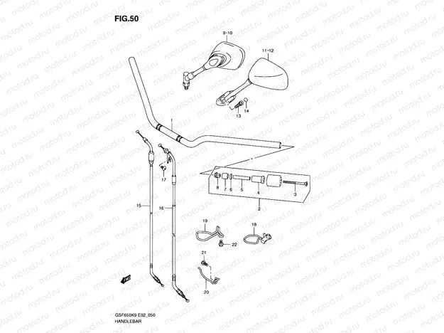 50 - HANDLEBAR