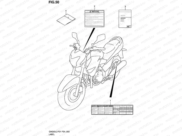 50 - LABEL (GW250L3 P24)