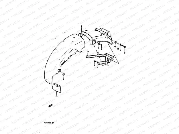 50 - REAR FENDER
