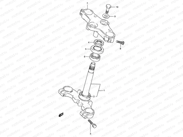 50 - STEERING STEM