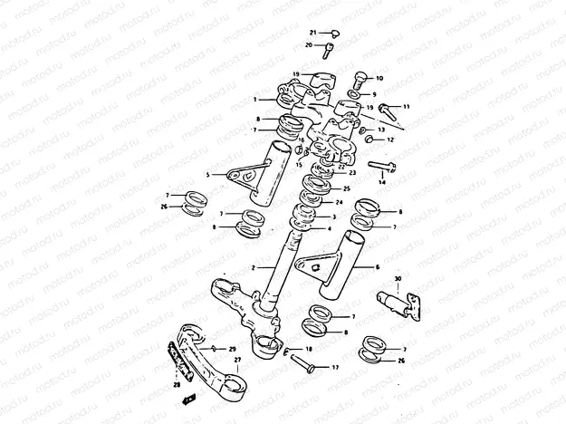 50 - STEERING STEM