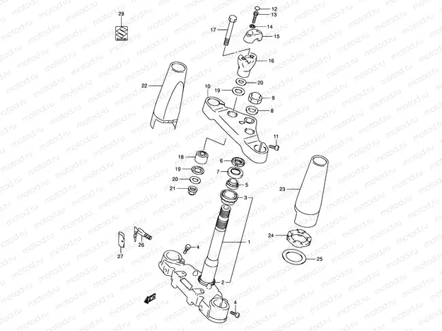 50 - STEERING STEM
