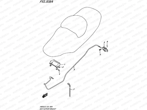 508A - SEAT SUPPORT BRACKET