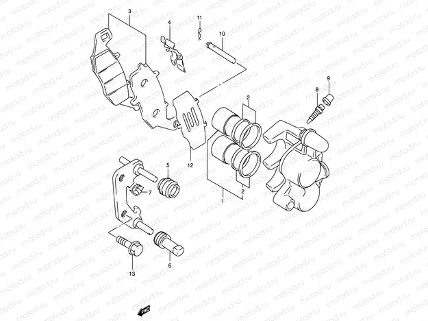 51 - FRONT CALIPER