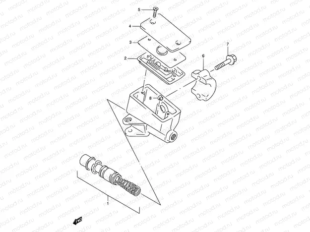 51 - FRONT MASTER CYLINDER