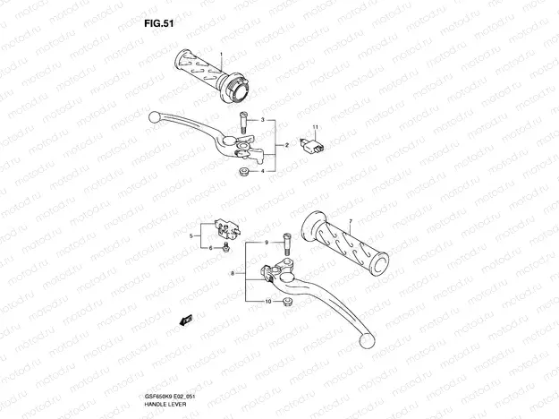 51 - HANDLE LEVER