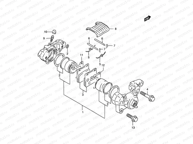 51 - REAR CALIPER
